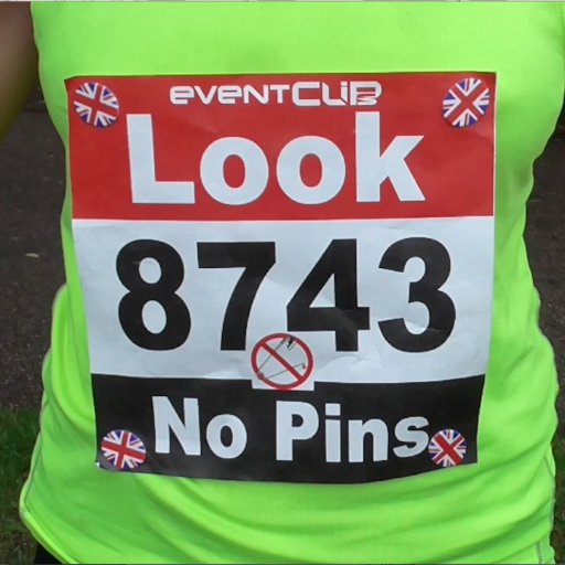 BibClip Snap-Lock Number Fasteners Brandable - No Pins, No Holes, No Magnets. Invented & Made in Britain