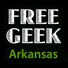 Free Geek Arkansas is a nonprofit organization providing free access to and education in technology.  10 years and counting! ( Media runner @Factualvermin )