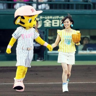 山本彩さんと阪神タイガースを応援してます。