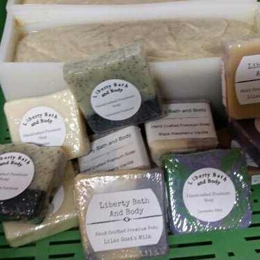 Welcome to Liberty Bath and Body. Our all natural soaps are designed to maximize the health of your skin.