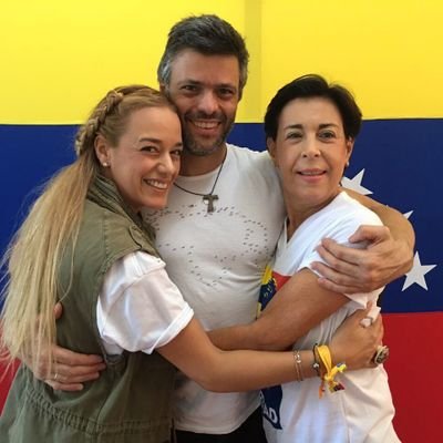 Madre del líder político venezolano @leopoldolopez @dianacultura y @cocoadri | #ONULibertadPresosPoliticos