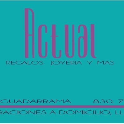 #ACTUALSOLOPARATI
#ACTUALJOYASYREGALOS