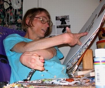 I'm an artist who paints with my index finger. Nothing stops me so don’t even bother telling me to slow down!