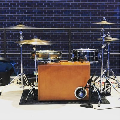 We are a custom drum company out of Washington DC that makes portable drum sets out of vintage suitcases, and other drumming oddities to set a drummer free