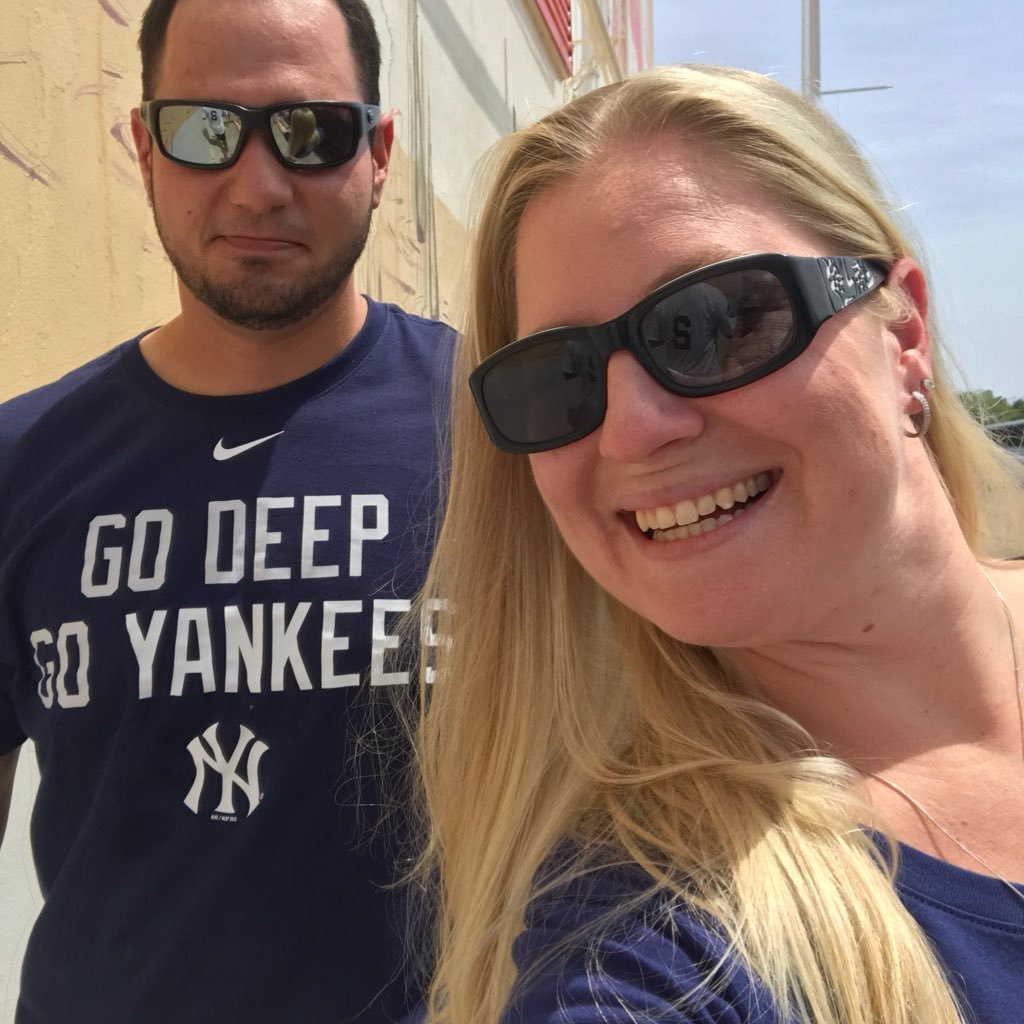 IMS ❤️ 🖤 Go Indians! Immokalee, Florida : Heidi & Derek’s mom: Go Yankees 💙⚾️