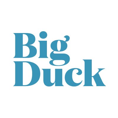 Smart communications for nonprofits. Big Duck, a worker-owned cooperative, develops the brands, campaigns, and teams of determined nonprofits.