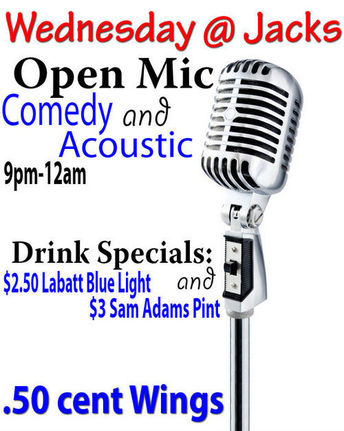 Charlotte's top comics appear at Jackalope Jacks every Tuesday from 10pm - 11:30pm