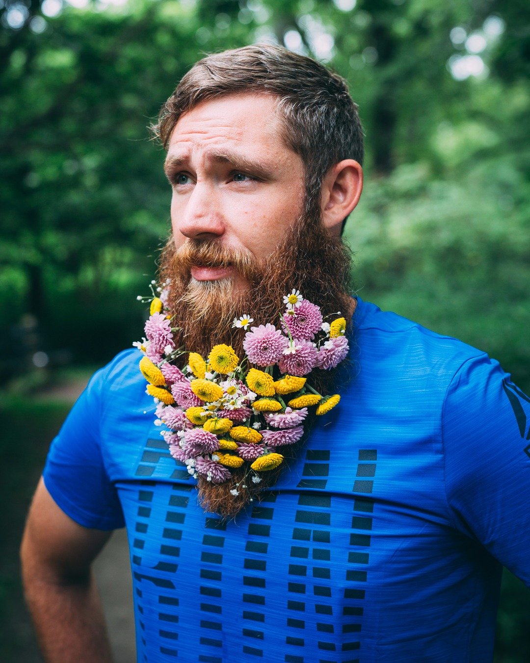 November Project. Free Hugs. Beard Life. B Positive.