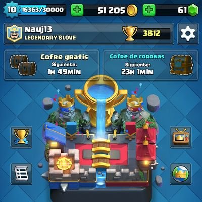 líder oficial de @legendaryslove_ jugador competitivo de Clash Royale 3972
 copas  +3800 récord