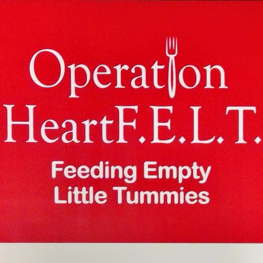 Operation Heart F.E.L.T.(Feeding Empty Little Tummies) is a non-profit created to provide nutritious meals to students when school is not in session.