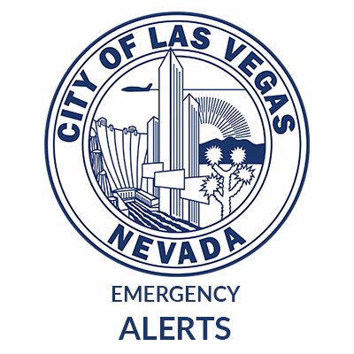 Emergency alerts and preparedness information from the Emergency Management team at the @CityofLasVegas. Use 911 for emergencies.
