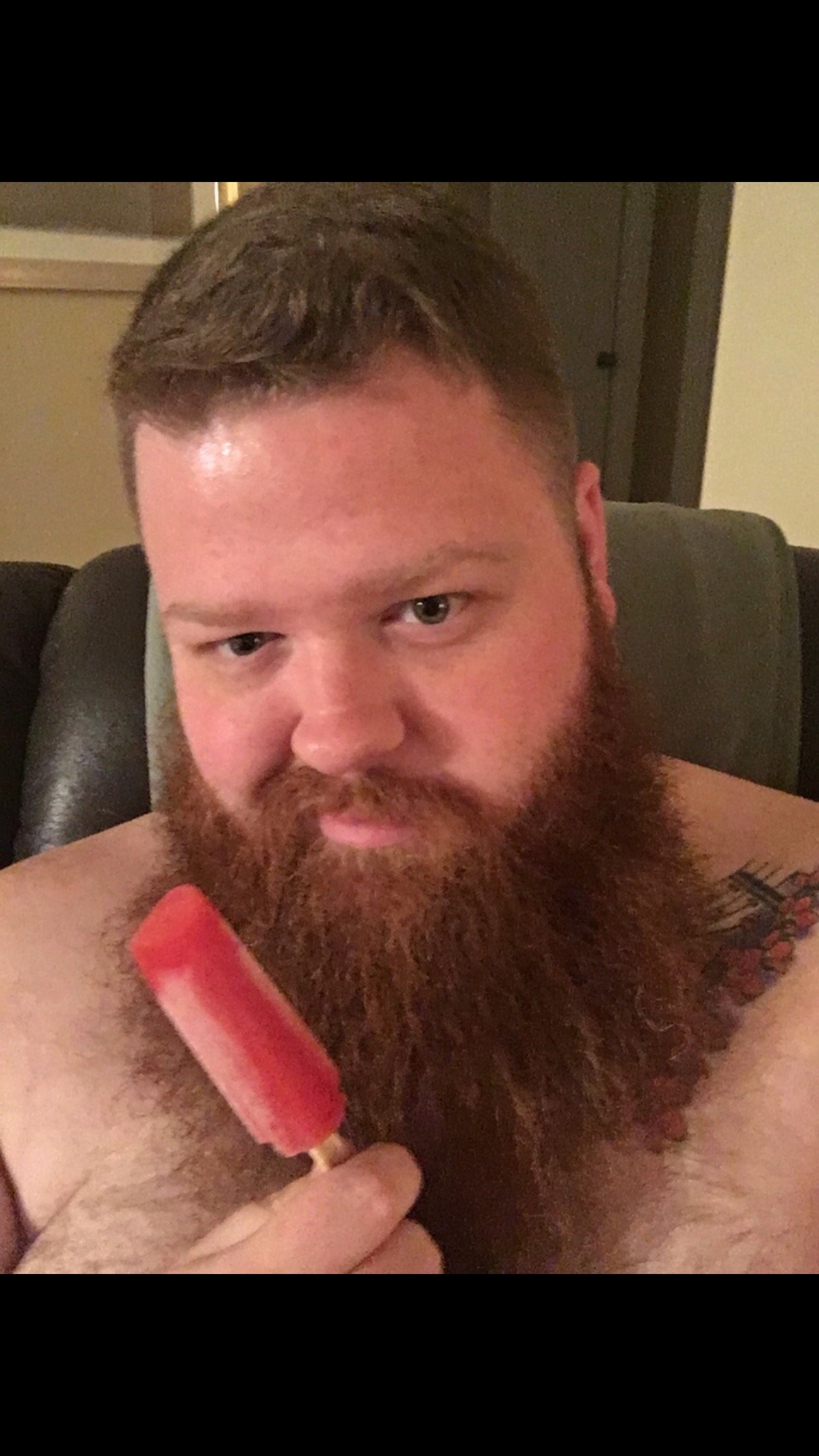 Just a bird with a beard, and a fat ass popsicle