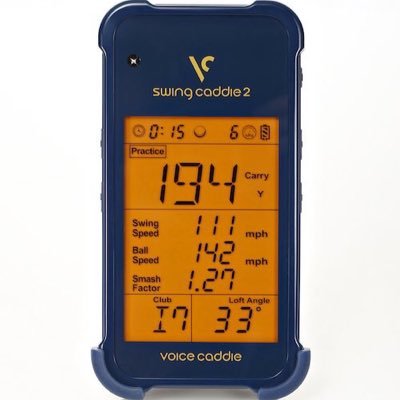 SwingCaddie's profile picture. Affordable Doppler Radar Launch Monitor. Know your distance, swing speed, and smash factor. Lower your scores