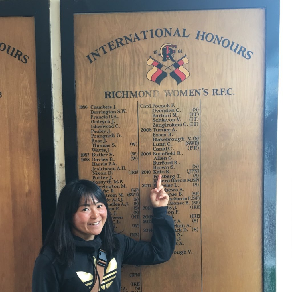 Keiko Kato/ Ex-Japan 7’s and 15’s rugby player/Sakura7s/ Sakura15s/世田谷レディース/女子ラグビー/Richmond