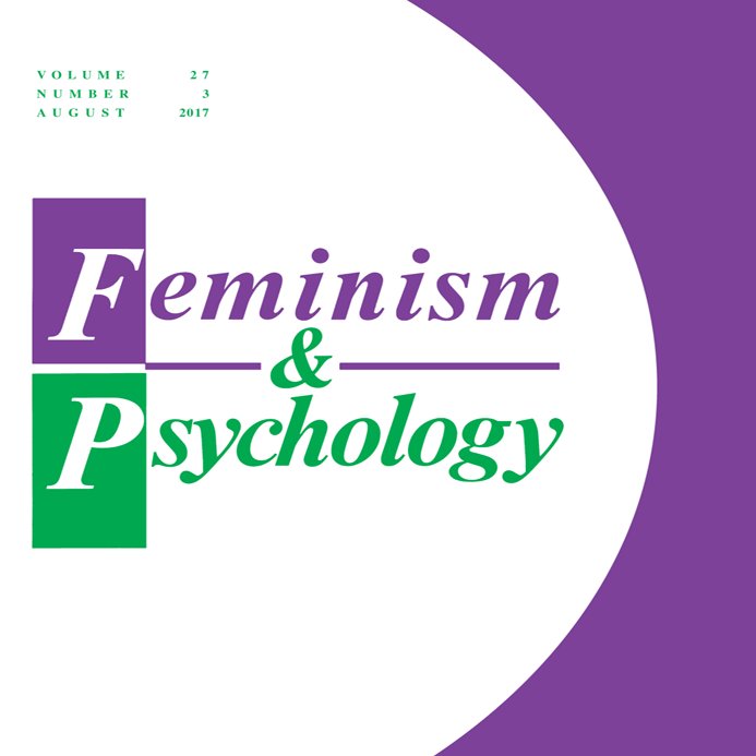 Feminism & Psychology is a Peer -Reviewed Journal providing an international forum for debate at the interface of #feminisms and #psychologies.Published by SAGE