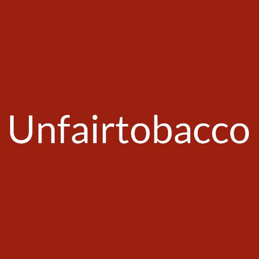 We expose how tobacco industry harms people and environment // Going on here: @unfairtobacco.bsky.social | instagram+https://t.co/KDYCFYR3aH | https://t.co/HBfIuAYsZO