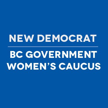 Twitter feed for the New Democrat BC Government Women's Caucus