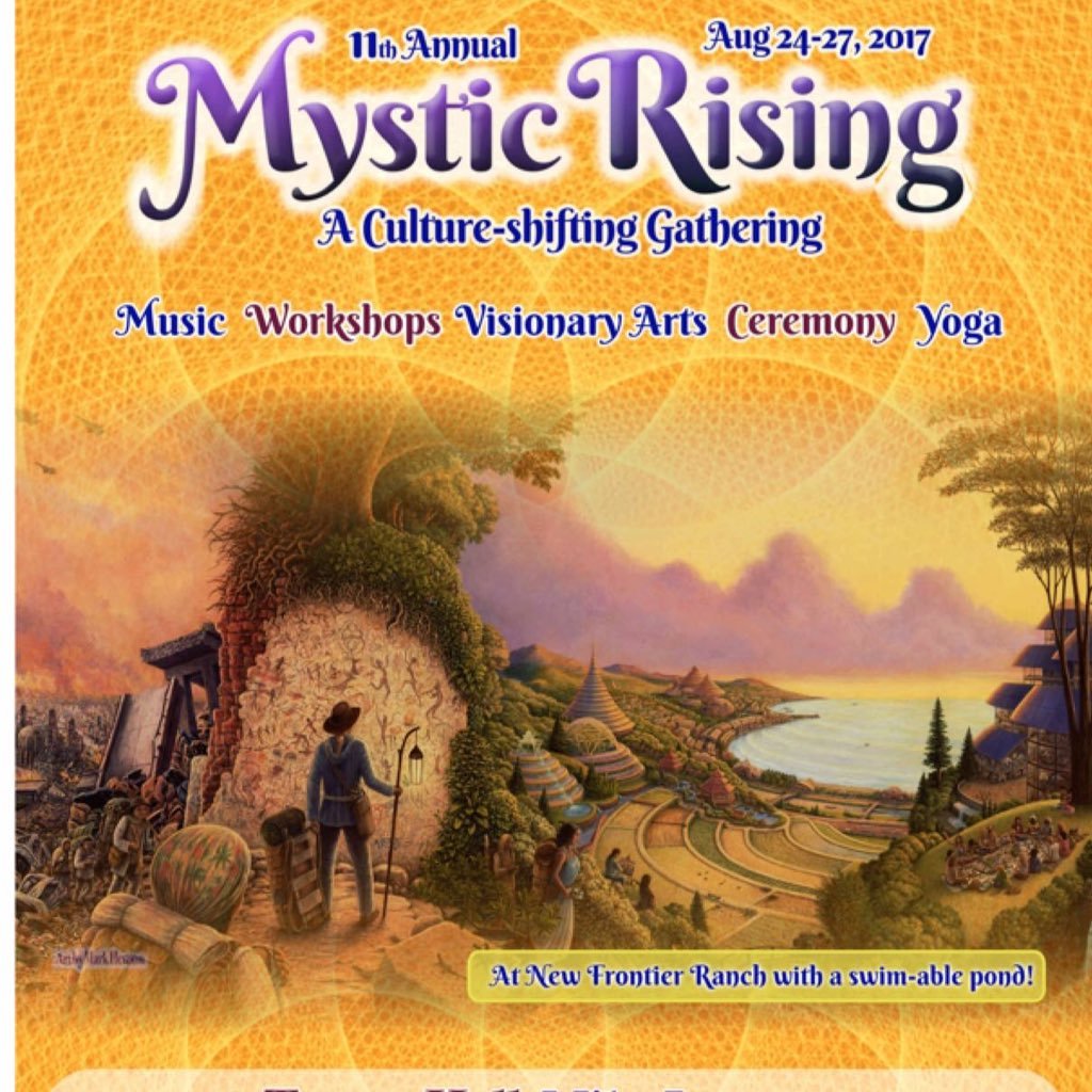 After the #OregonEclipse celebrate the return of the light! RiseWithUs! Intentional #permaculture #musicfestival in Ashland, OR 2018!