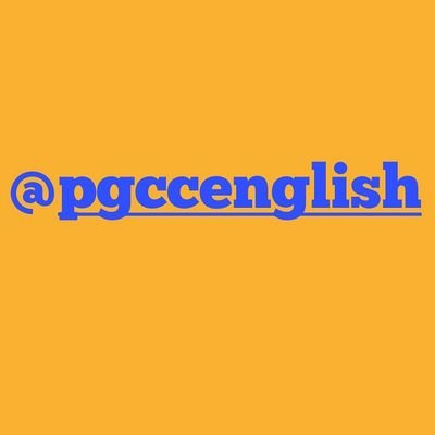 The official profile for the English Department at PGCC...
Follow us on snapchat: (under construction)
Twitter: @pgccenglish
Instagram: @pgccenglish