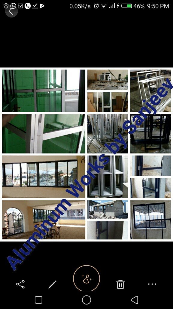We fabricate and erect aluminium office partitions, windows and doors, made to measure shower cubicles, Frameless office partition, glass shower. 0723 303 852