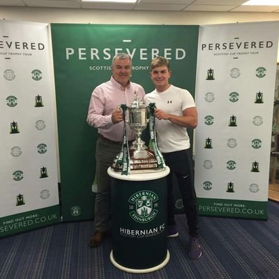 Member of Kilspindie Golf Club, and supporter of Hibernian FC, Scottish Cup Winners 2016.