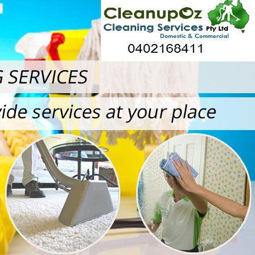 CleanupOz cleaning services 0402168411 have been in the commercial cleaning business since 1998.