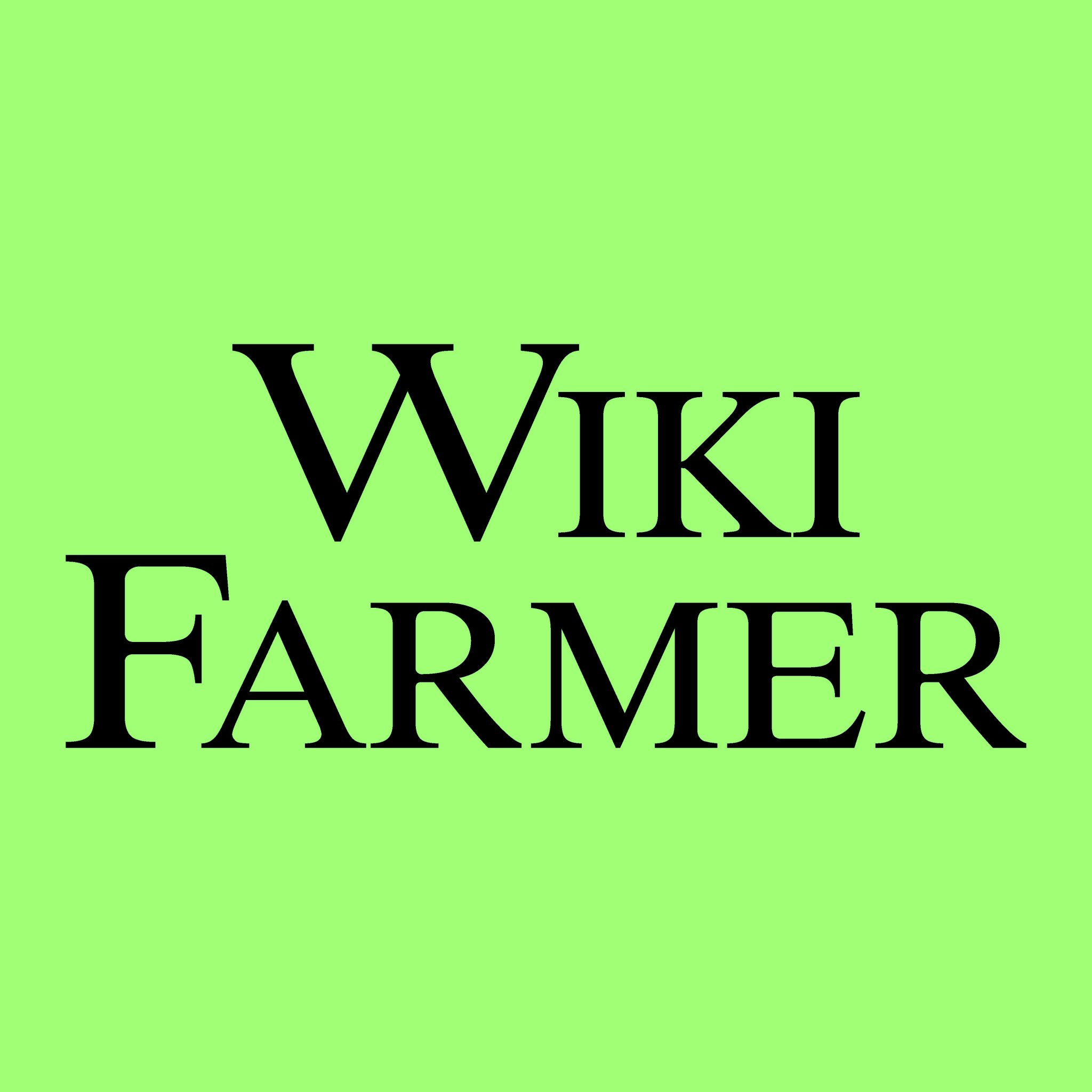 ويكيفارمر هى أكبر مكتبة زراعية على الانترنت والتي تم إنشاؤها وتحديثها بواسطه مستخدميها
https://t.co/jrB5j6mgy2