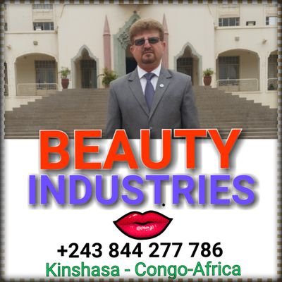 A Businessman in Africa. BEAUTY Industry.