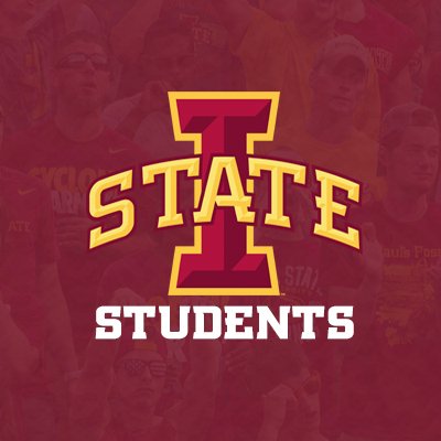 The official athletics Twitter account for Iowa State students.
Download the CycloneRewards App 🍎 https://t.co/S4xbNyA3yi 👽 https://t.co/0G5VzGm0E9