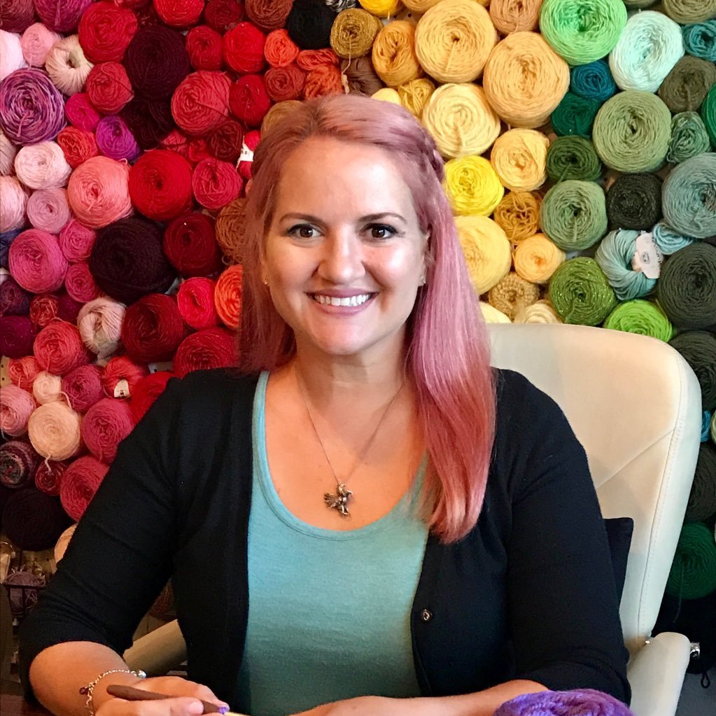 Artist of crocheted dolls: Baby Yoda 👀, Tiger King, Snoop Dogg, Golden Girls, weird stuff. Author of some crochet books. She/Her