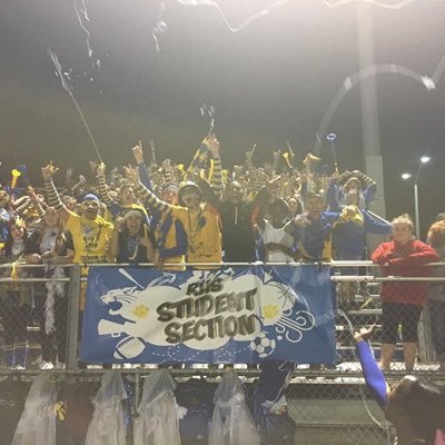 RHS Student Section! 💙🐯💛