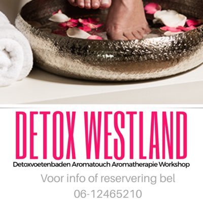 Ontgiften via een ionisch voetenbad? Het kan bij Detox Westland. €35,-