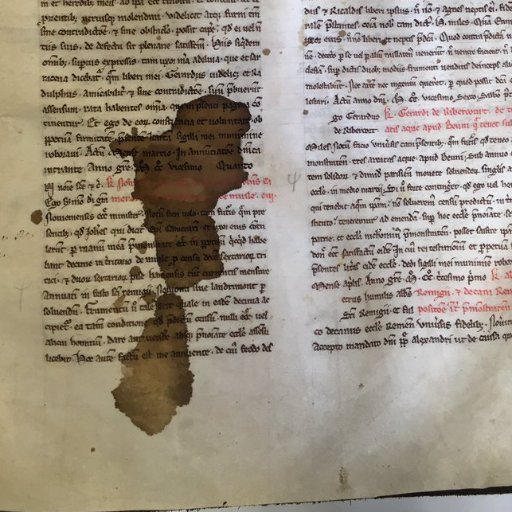 Using multi-spectral imaging to identify stains in medieval manuscripts. #StainAlive Funded by @CLIRHC Tweets by @hgwacha, @efconnelly, @ACampagnolo