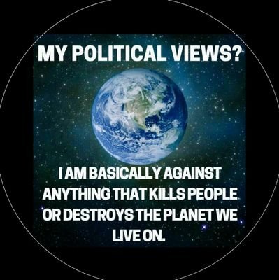 Birthplace: Earth, 
Race: Human, 
Politics: Freedom, 
Religion: Always be kind... #TheResistance