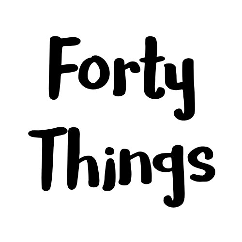 As the big 4-0 looms ever closer, I decided to create a list of 40 Things I want to experience before my 40th birthday. Twitter account dedicated to my progress