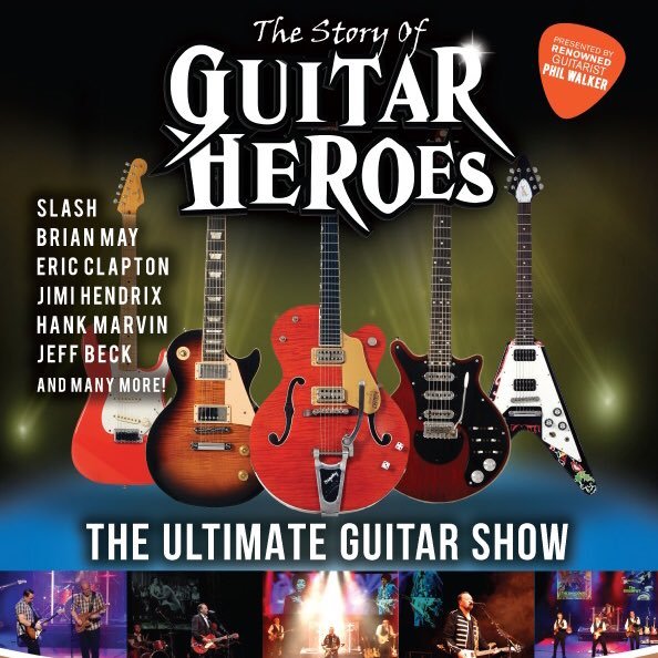 The Story Of Guitar Heroes is a mind blowing live concert style 'rockumentary', paying homage to some of the greatest guitar heroes of all time!