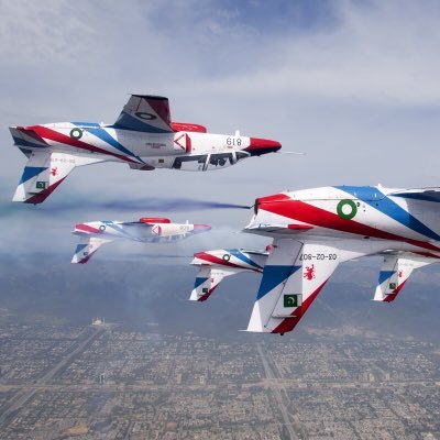 Sherdils is the Official Air Demonstration Team of Pakistan Air Force based at PAF Academy Pakistan Sherdils originate from Advanced Jet Training Squadron