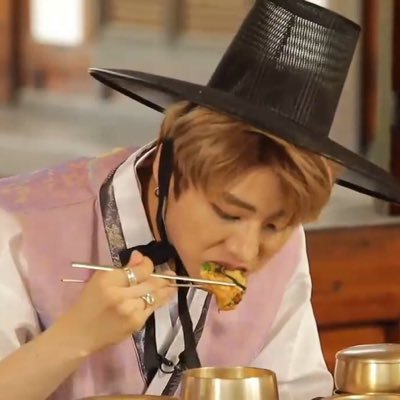 Image result for young k eating