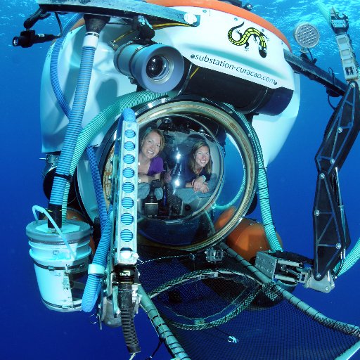 Discover the Unknown Depths using the manned submersible #Curasub for exploration of the deep reefs around Curacao & the Greater Caribbean