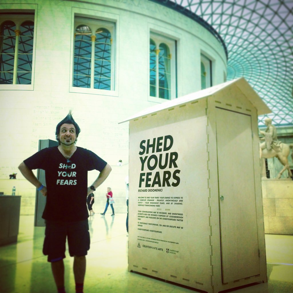 NEW: Remotely contribute your fears at https://t.co/RB54P1uWqK! Installation toured to @Tate @BritishMuseum @YoutubeSpaceLon and more! https://t.co/60IvS73oSf