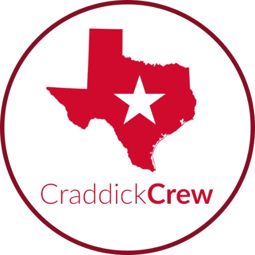 The official campaign account for @ChristiCraddick. We call ourselves the #CraddickCrew, and we travel the state to #KeepTexasRed. Follow us and join the crew!