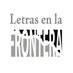Letras en la frontera (@letrasonpuentes) Twitter profile photo Letras en la frontera (@letrasonpuentes) Twitter profile photo