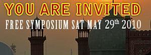 Fantastic Symposium to find out what you may want to know about Islam. Saturday May 28 2011 @ Hartford, CT