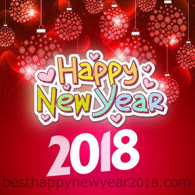 Happy New Year 2018 Quotes Messages Sayings Greeting Cards Wallpapers Images and SMS.