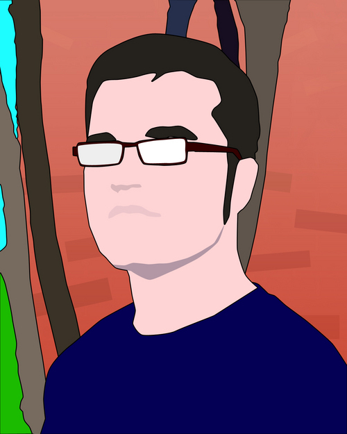I work, and draw sometimes.
