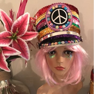 MarchingPowderCo - Authentic American Marching Band Hats Up cycled into sparkly, unique festival hats ❤️🌈✌🏻💋 Check out our Instagram page @MarchingPowderCo