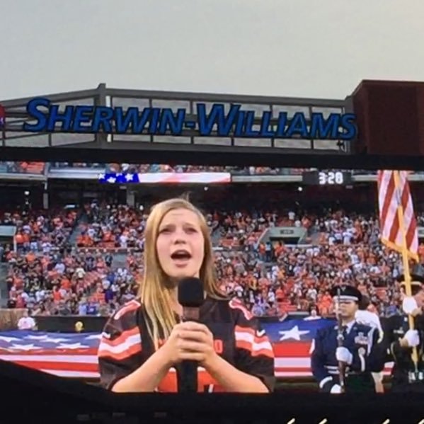 National Anthem performer, singer, actress, lover of dance, NDCL class of 2022 and future Buckeye