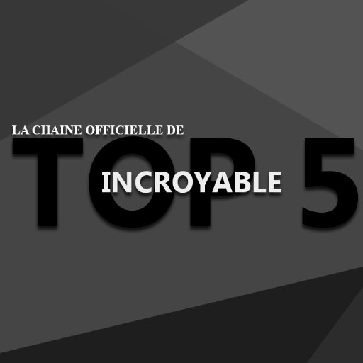 Nous publions des Top 5 à presque tout les jours sur notre chaine YouTube