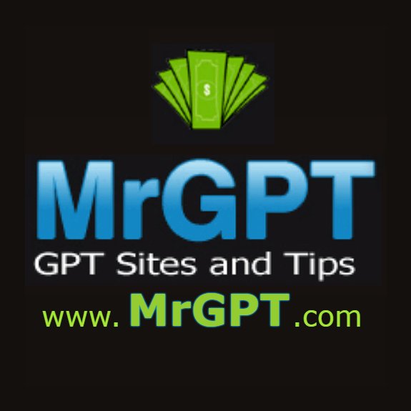 MrGPT_com's profile picture. Get Paid To / GPT Site Reviewer 😎