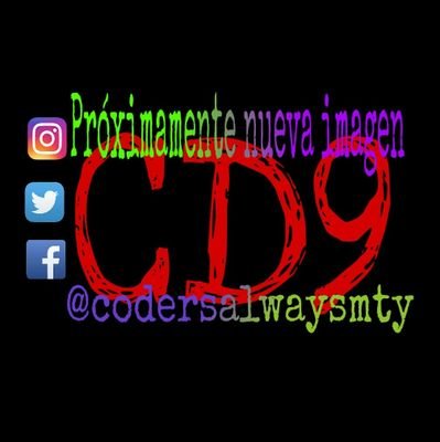 Cuenta Dedicada A @CD9 %100 . @josdice @soyalonsovillal @bryanmouque @soyalannavarro @freddyleyva
IG:coders.always.always